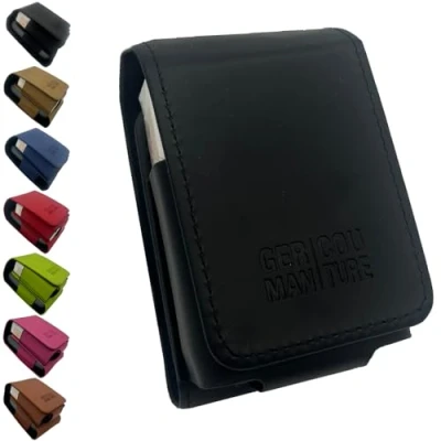 Immagine di GC German Couture Carry Case Custodia compatibile con scaldabagno Ploom X Advanced e accessori, Nero