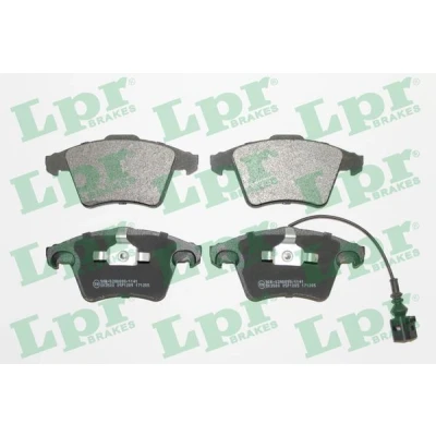 Immagine di LPR 05P1205 Kit pastiglie freno VOLKSWAGEN: Multivan 5 (7HM, Transporter Bus,