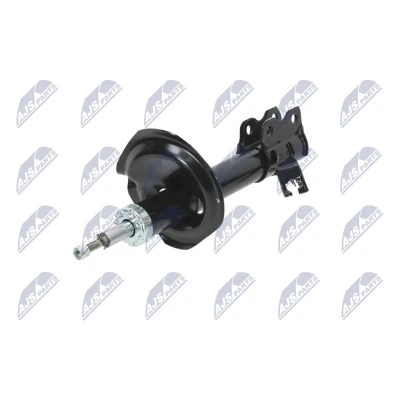Immagine di NTY A NS 011 Ammortizzatore Assale anteriore Sx pressione del gas doppio tubo tipo McPherson Spina superiore, Collare inferiore