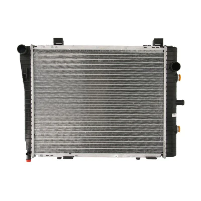 Immagine di NRF 50593 Radiatore motore Alluminio 518 415 33 con parti annesse Alette di raffreddamento saldate MERCEDES BENZ: Classe C Sedan, CLK Coupe