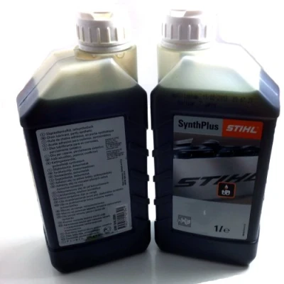 Immagine di Stihl Tanica di 1 litro olio per catena motosega Synth Plus