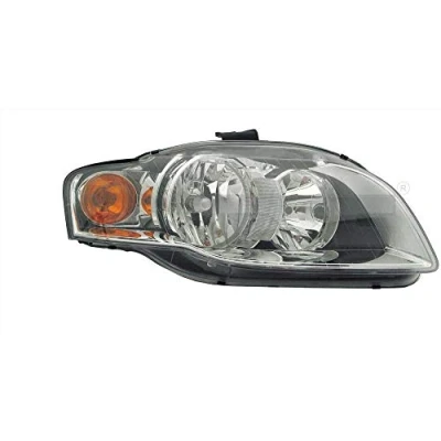 Immagine di TYC 20 0530 05 2 Fari Sx H7/H7 giallo per veicolo circolazione Dx con motore elettrico AUDI: A4 B7 Sedan, Avant