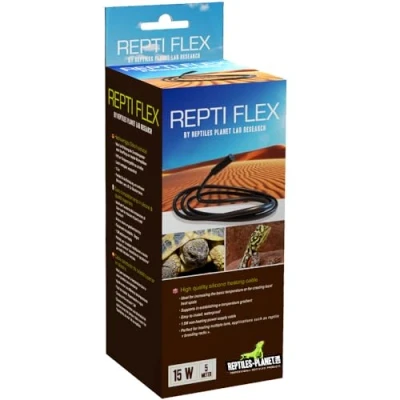 Immagine di Reptiles Planet Cordini riscaldati per terrario Reptile Repti Flex 5 m 15 W