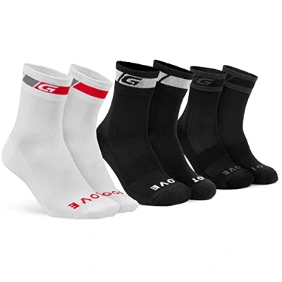 Immagine di GripGrab All Season Cycling Socks Set of 3 Multipack Giftbox Breathable Summer Winter Merino Wool Spring Autumn Bundle