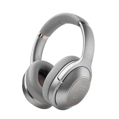 Immagine di Teufel REAL BLUE PRO Cuffie Over Ear Wireless Bluetooth con Cancellazione Attiva del Rumore ANC, una lunga durata della batteria (56 ore) e Ricarica rapida, Personalizzazione Mimi Sound grigio