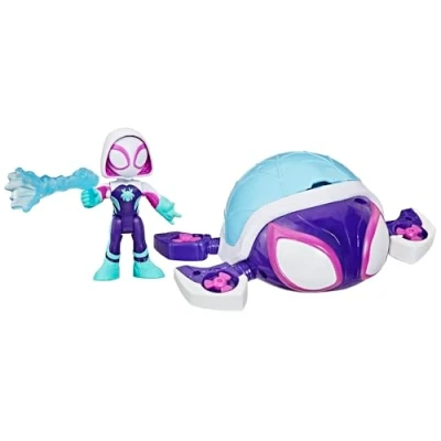 Immagine di Hasbro Marvel, Spidey e i Suoi Fantastici Amici, Water Webs, Sottomarino Giocattolo Ghost Turtle