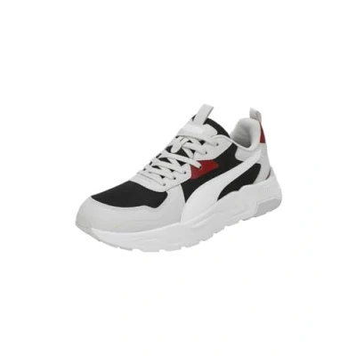 Immagine di Puma Trinity Lite, Scarpe Da Ginnastica Uomo, Black White Glacial Gray Intense Red, 48 EU