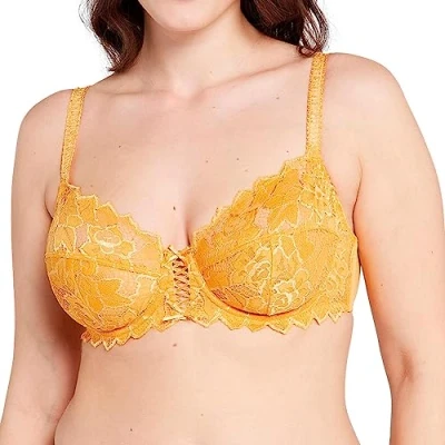 Immagine di Sans Complexe 70564 ISJ B70 Full Coverage Bra, Semi Tenda, Golden Apricot, 2B Women&#039;s