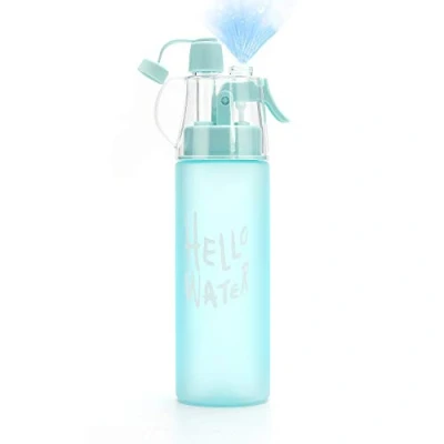 Immagine di Emopeak 580 ml bottiglia d&#039;acqua nebulizzazione, Y1 567 sportiva con nebulizzatore spray per l&#039;idratazione all&#039;aperto, approvato dalla FDA (580 ml, blu)