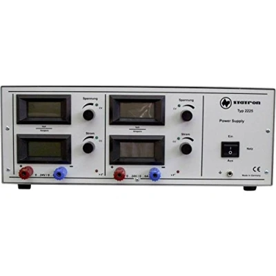 Immagine di Statron 2225.2 Alimentatore da laboratorio regolabile 0 24 V 6 A 288 W Num. uscite 2 x