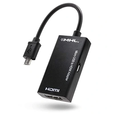 Immagine di Adapter Universe® 9070 Adattatore Micro USB MHL a HDMI per Samsung Galaxy S2 I9100 HTC EVO