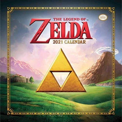 Immagine di Legend of Zelda The 2021 Unisex Calendario da Parete Multicolore Carta 30 x cm