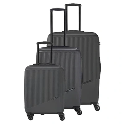 Immagine di travelite Set di Valigie a 3 Pezzi e 4 Ruote, Misure L/M/S, Serie Bali Trolley in ABS Guscio Rigido con Chiusura Combinazione TSA, Bagaglio Mano Senza TSA