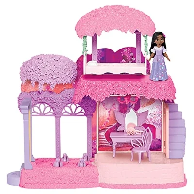 Immagine di Disney Encanto Stanza di Isabela, set da gioco dal film Disney, include personaggio Isabela Madrigal. I fiori sbocciano ad ogni passo! Dai 3 anni in su.