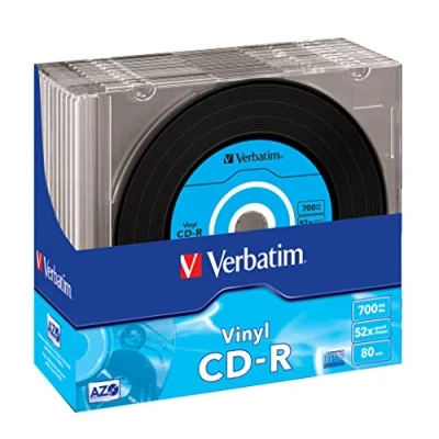 Immagine di Verbatim Cd R 80Min Datalife Plus Confezione da 10