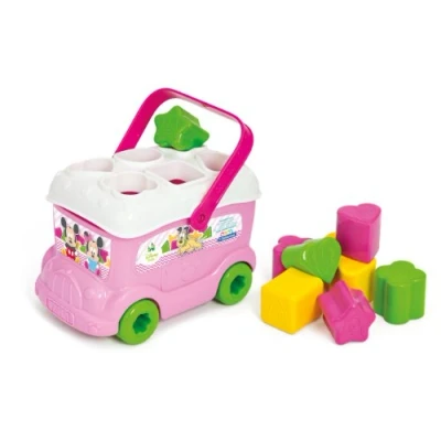 Immagine di Clementoni Minnie Bus Inserimento Gioco per Bambini Colore Multicolore, 14933, 10 36 mesi