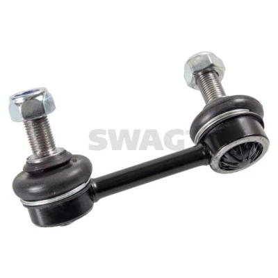 Immagine di SWAG 91 94 1624 Bielletta barra stabilizzatrice Assale anteriore Sx 85 M12 x 1,25 con dado autobloccante, senza perno conico Acciaio nero