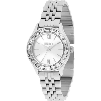 Immagine di LIU JO WITH Crystals Orologio, Donna, Taglia: One Size, Silver coloured