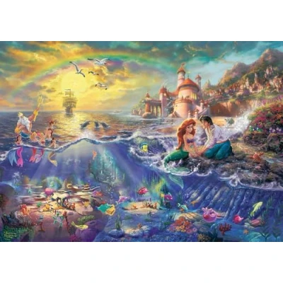 Immagine di Schmidt , Thomas Kinkade: Disney The Little Mermaid Puzzle 1000pc, Puzzle, Ages 12+, 1 Players