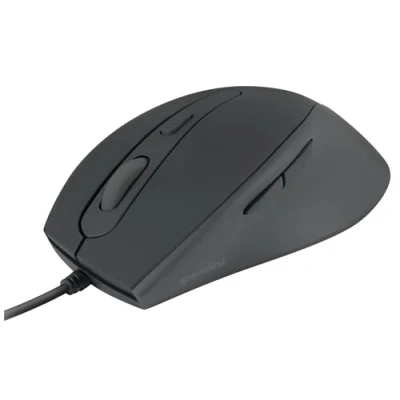 Immagine di SpeedLink Axon Silent Mouse Ergonomico USB Ottico Nero 5 Tasti 2400 dpi