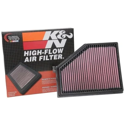 Immagine di K&amp;N Filtro Aria di ricambio compatibile con BMW 750d (G11/G12) / M550d (G30/G31) 3.0D Turbo 2016 2019 X3 M40 i (G01) X4 Mild Hybrid (G02) 2021 (33 3134)