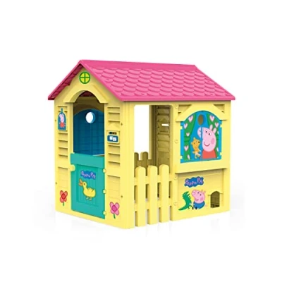 Immagine di Chicos Casetta per bambini Peppa Pig da giardino dai 2 anni in su Resistente e durevole (89503)