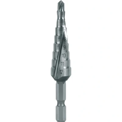 Immagine di RUKO 101050 9H Punta a gradini 4 12 mm HSS Lunghezza totale 72 1 pz.