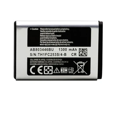 Immagine di Batteria compatibile per cellulare Samsung GT B2710, 1300 mAh, 3,7 V, agli ioni di litio