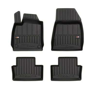 Immagine di FROGUM proLine 3D 3D409873 Set tappetino Gomma anteriore e posteriore 4 nero Su misura RENAULT: Clio V Hatchback