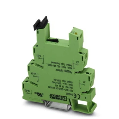 Immagine di Phoenix Contact PLC BSC 230UC/21 21/SO46 Zoccolo per relè REL MR 110DC/21 21AU, 21 10 pz.