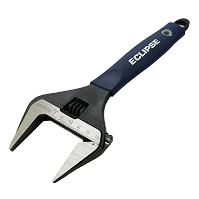 Immagine di Eclipse ADJW10WJ Adjustable Wrench Extra Wide Jaw, Multicolore, 26.5x9x2.5 cm