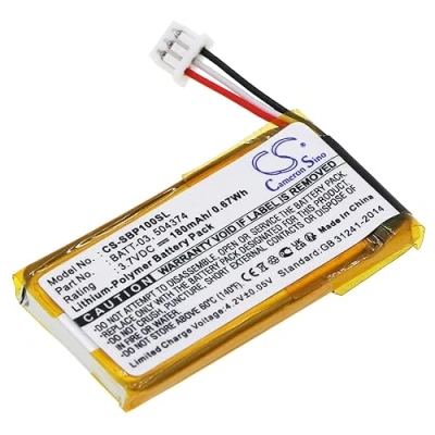 Immagine di TECHTEK batterie compatibile con [Sennheiser] ADAPT 230 Mono, D10, DW Office, Office ML, Pro 1, 2, 30, Pro1, Pro2, Pro2 SD Reihe, DW10, DW20, DW30, MB FBA