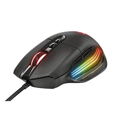 Immagine di Trust GXT 940 Xidon Mouse Gaming Ergonomico con Risoluzione 10000 DPI e Illuminazione LED RGB Integrale, (23574)