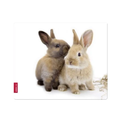 Immagine di Speedlink RABBIT SILK Mousepad con superficie tessile morbida come seta (Forma ergonomica, Adatto per tutti i mouse sensore ottico o laser)