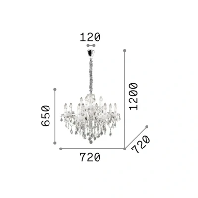 Immagine di Lampada a sospensione FLORIAN SP12