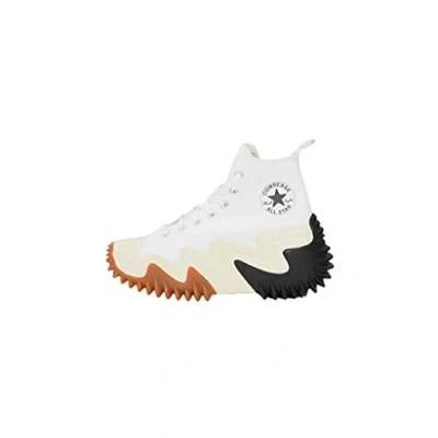 Immagine di Converse RUN STAR Motion Canvas Platform Unisex Sneakers alte, Taglia: 40, White/black/honey Tessuto