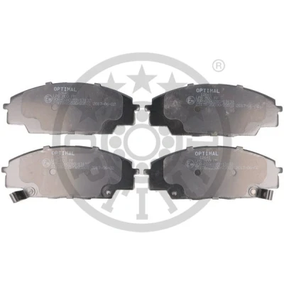 Immagine di OPTIMAL BP 12641 Kit pastiglie freno Assale anteriore con segnalatore acustico usura HONDA: CIVIC 8 Hatchback, 7 S2000