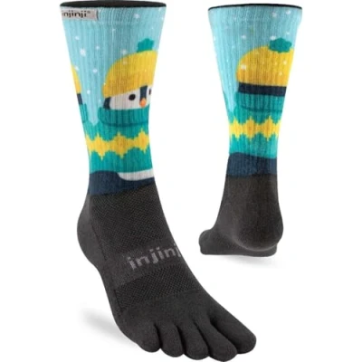 Immagine di Injinji TRAIL MIDWEIGHT CREW SPECTRUM POLAR L, multicolore, L