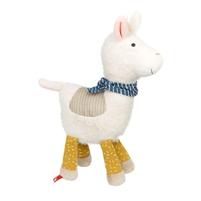 Immagine di Sigikid 43239 Peluche Lama Patchwork Sweety, giallo per ragazze e ragazzi da 0 a 8 anni