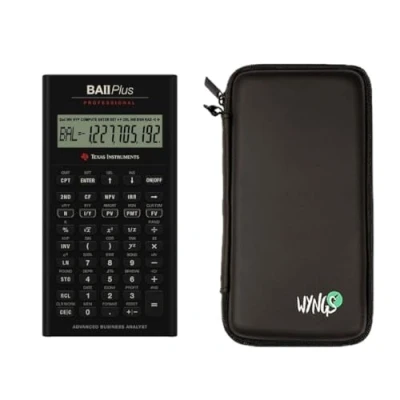 Immagine di Texas Instruments TI BA II Plus Professional + custodia protettiva SafeCase estensione di garanzia