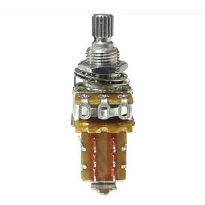 Immagine di Allparts EP 0225 000 potenziometro Push/Pull (25 K, asse Riffel, logarythmisch)