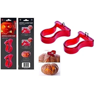 Immagine di TRIANGLE 90 176 02 10 Set di 2 Utensili per intagliare la Zucca