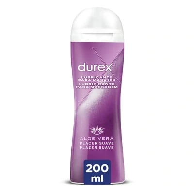 Immagine di Durex Play 2 in 1 Aloe Vera: Lubrificante Intimo e Massaggio, 200 ml