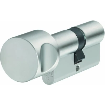 Immagine di Abus 54425 Lucchetto a cilindro con pomolo, in nichel perlato