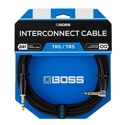 Immagine di BOSS BCC 3 TRA 3ft/1m length Stage Ready TRS Interconnect Cable for Footswitches, Expression Pedals, and Audio Connections