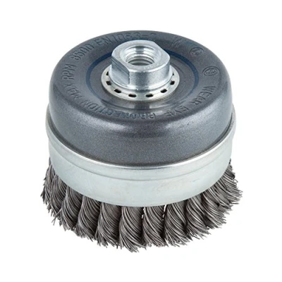 Immagine di Wolfcraft Spazzola a tazza in filo dacciaio WS Gex M14 Ø 90 mm 2150000 1 pz.
