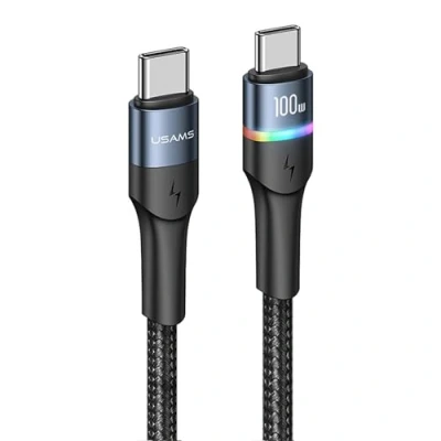 Immagine di P4Y Cavo da USB C a US SJ537 U76 per la Ricarica e il trasferimento dei dati rapida 100W PD Materiale: alluminio + TPE nylon Velocità di file fino 480 Mbps 1,2 m N