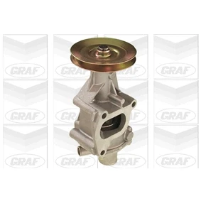 Immagine di GRAF PA451 Pompa acqua con guarnizione coperchio meccanico Ghisa 104 per trasmissione cinghia Poly V FIAT: Cinquecento, Panda I Hatchback