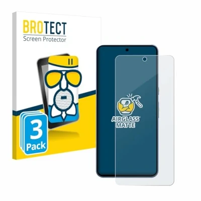 Immagine di brotect Pellicola Vetro Opaca per Google Pixel 8 Pro (3 Pezzi) Protezione Schermo [Anti Riflesso, Durezza 9H]
