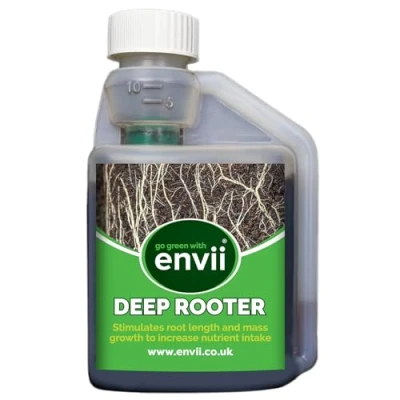 Immagine di envii Deep Rooter Trattamento Ormone Radicanti per Talee e Stimolante Radicale, Migliora La Lunghezza Massa delle Radici Piante